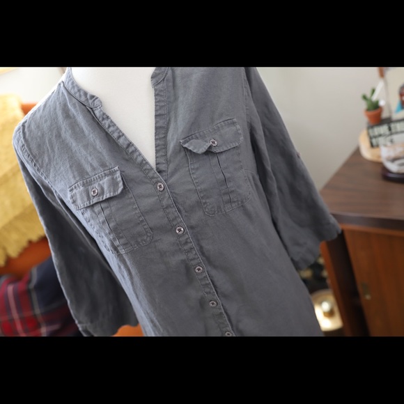 EUC MALVIN I love linen dress - Picture 3 of 5